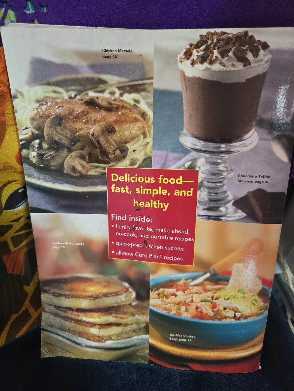 4/$15 Weight Watchers Five Ing 15 Minute Cookbook 212 Quick & Easy Everyday